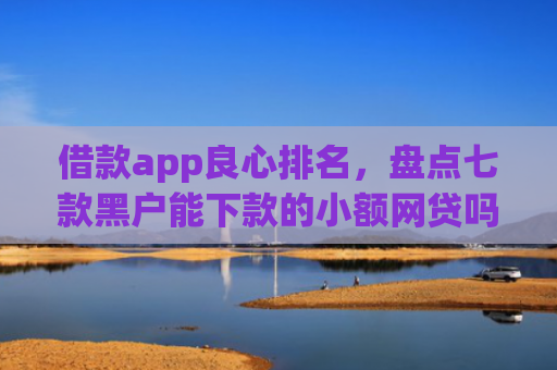 借款app良心排名，盘点七款黑户能下款的小额网贷吗