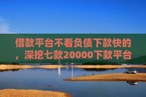 借款平台不看负债下款快的，深挖七款20000下款平台黑户