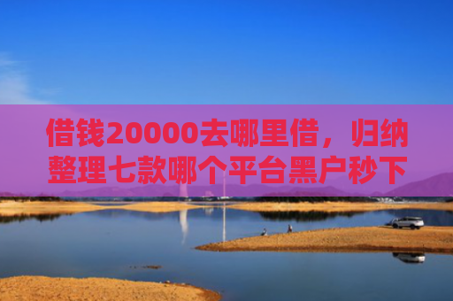 借钱20000去哪里借，归纳整理七款哪个平台黑户秒下款