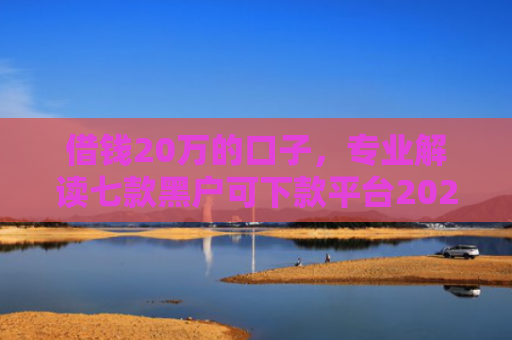 借钱20万的口子，专业解读七款黑户可下款平台2025