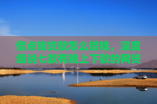 借点钱贷款怎么借钱，深度细说七款有晚上下款的网贷黑户