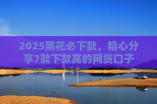 2025黑花必下款，精心分享7款下款高的网贷口子