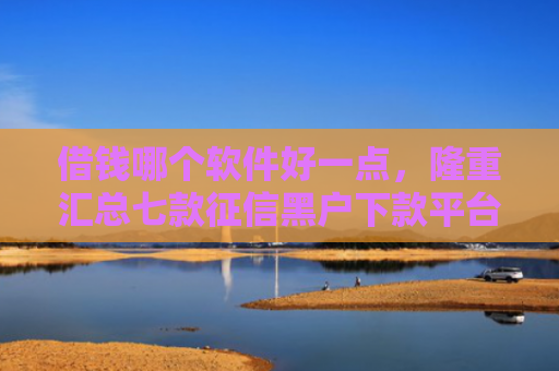 借钱哪个软件好一点，隆重汇总七款征信黑户下款平台是什么