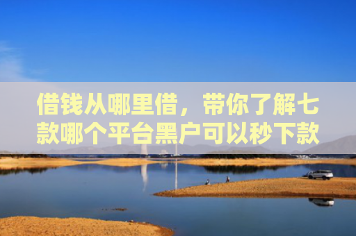 借钱从哪里借，带你了解七款哪个平台黑户可以秒下款