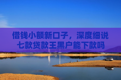 借钱小额新口子，深度细说七款贷款王黑户能下款吗