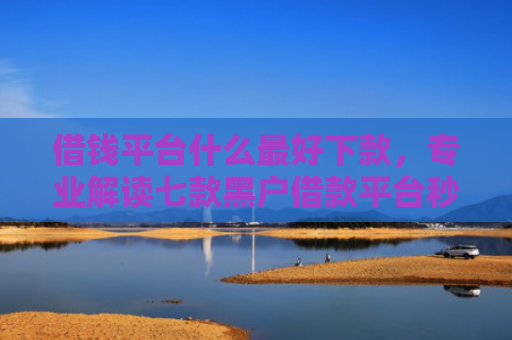 借钱平台什么最好下款，专业解读七款黑户借款平台秒下款可靠吗安全吗