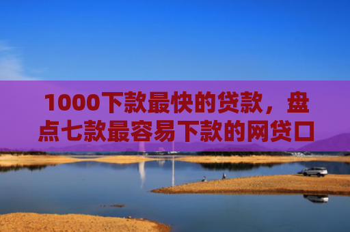 1000下款最快的贷款，盘点七款最容易下款的网贷口子