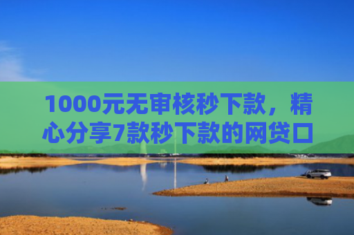 1000元无审核秒下款，精心分享7款秒下款的网贷口子