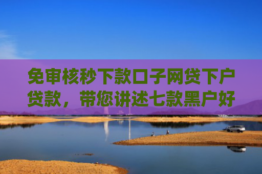 免审核秒下款口子网贷下户贷款，带您讲述七款黑户好下款的小额app