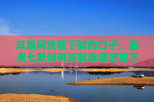 双黑网贷能下款的口子，盘点七款信用贷款靠征信能下款吗