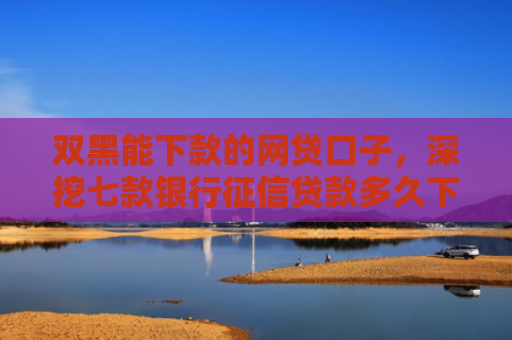 双黑能下款的网贷口子，深挖七款银行征信贷款多久下款一次