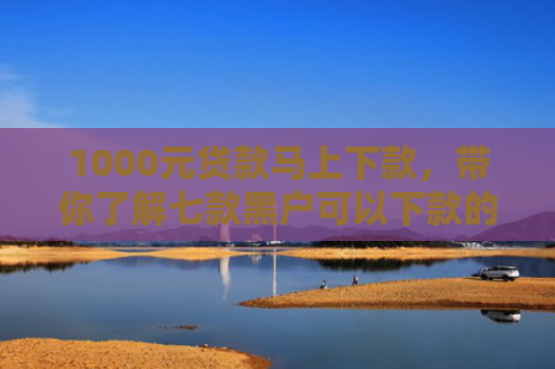 1000元贷款马上下款，带你了解七款黑户可以下款的网贷口子