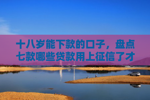 十八岁能下款的口子，盘点七款哪些贷款用上征信了才能下款