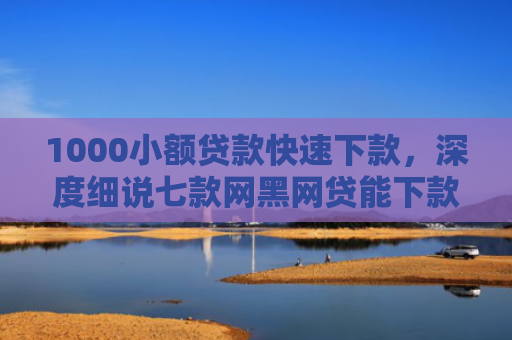 1000小额贷款快速下款，深度细说七款网黑网贷能下款的口子