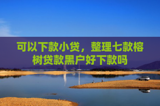 可以下款小贷，整理七款榕树贷款黑户好下款吗