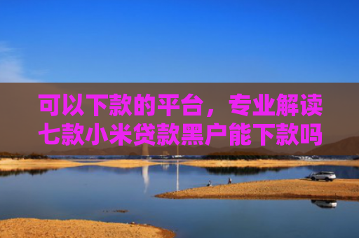 可以下款的平台，专业解读七款小米贷款黑户能下款吗