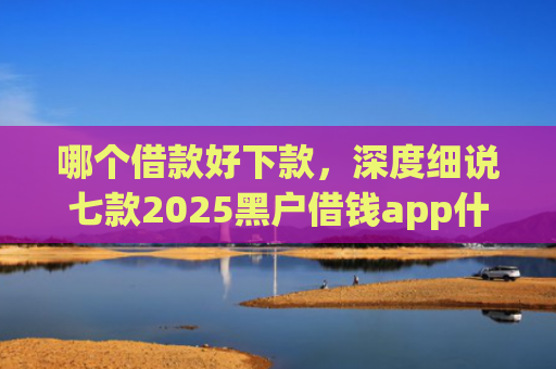 哪个借款好下款，深度细说七款2025黑户借钱app什么最好下款