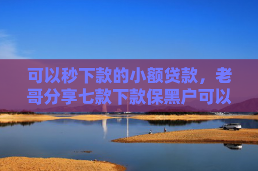 可以秒下款的小额贷款，老哥分享七款下款保黑户可以贷款吗