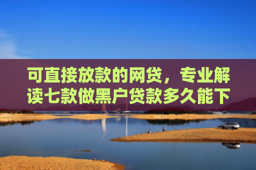 可直接放款的网贷，专业解读七款做黑户贷款多久能下款