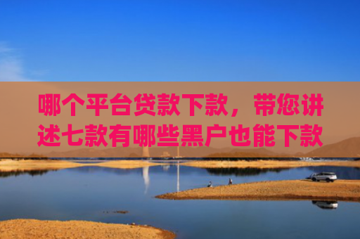 哪个平台贷款下款，带您讲述七款有哪些黑户也能下款的app