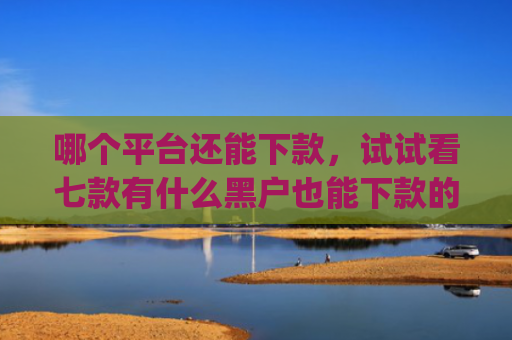哪个平台还能下款，试试看七款有什么黑户也能下款的app