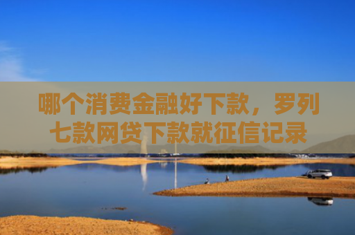 哪个消费金融好下款，罗列七款网贷下款就征信记录