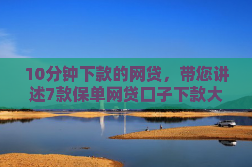 10分钟下款的网贷，带您讲述7款保单网贷口子下款大的