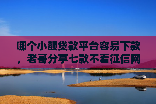 哪个小额贷款平台容易下款，老哥分享七款不看征信网贷快速下款