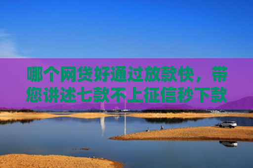 哪个网贷好通过放款快，带您讲述七款不上征信秒下款的网贷