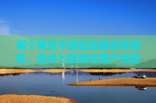 哪个网贷不查征信最容易放款，盘点七款网贷黑户也能够下款的网贷app