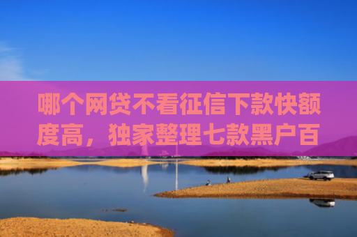哪个网贷不看征信下款快额度高，独家整理七款黑户百分百买会员下款的app