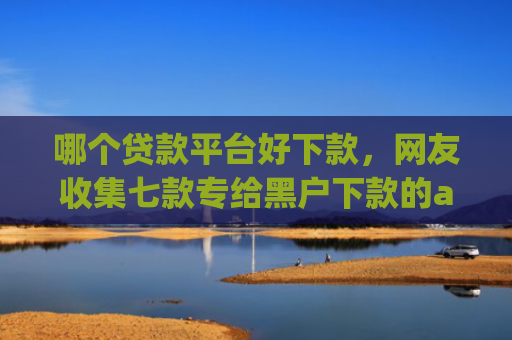 哪个贷款平台好下款，网友收集七款专给黑户下款的app