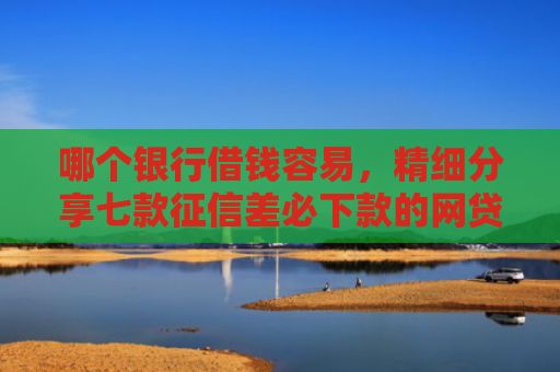 哪个银行借钱容易，精细分享七款征信差必下款的网贷