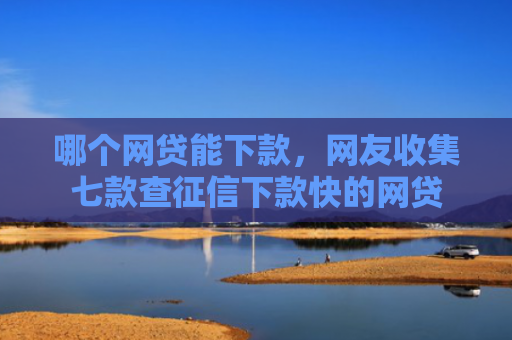 哪个网贷能下款，网友收集七款查征信下款快的网贷
