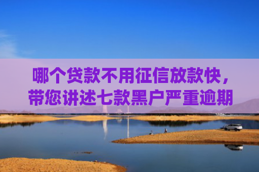 哪个贷款不用征信放款快，带您讲述七款黑户严重逾期能下款的app
