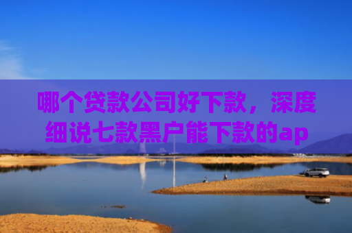 哪个贷款公司好下款，深度细说七款黑户能下款的app都有什么