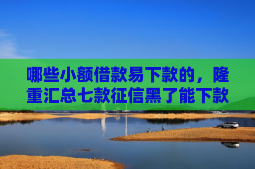 哪些小额借款易下款的，隆重汇总七款征信黑了能下款的网贷