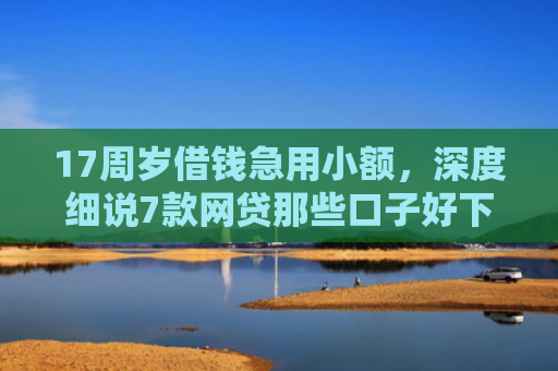 17周岁借钱急用小额，深度细说7款网贷那些口子好下款