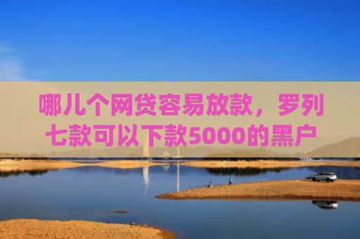 哪儿个网贷容易放款，罗列七款可以下款5000的黑户app
