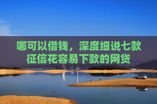 哪可以借钱，深度细说七款征信花容易下款的网贷