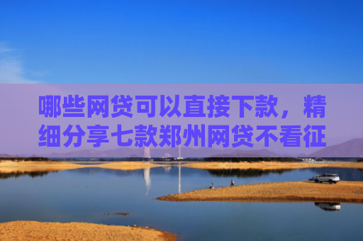 哪些网贷可以直接下款，精细分享七款郑州网贷不看征信下款快