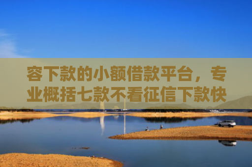 容下款的小额借款平台，专业概括七款不看征信下款快安全平台