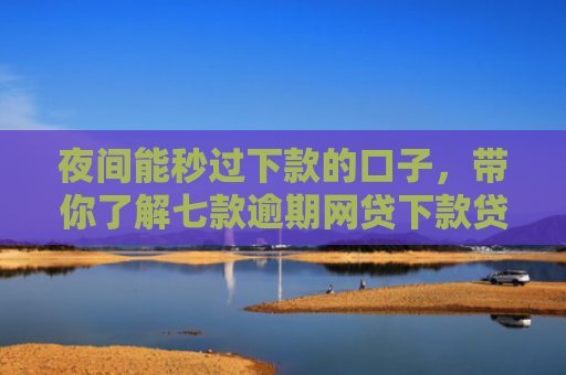 夜间能秒过下款的口子，带你了解七款逾期网贷下款贷款口子
