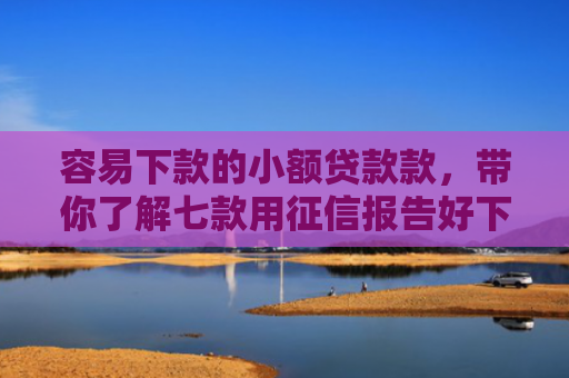 容易下款的小额贷款款，带你了解七款用征信报告好下款的平台