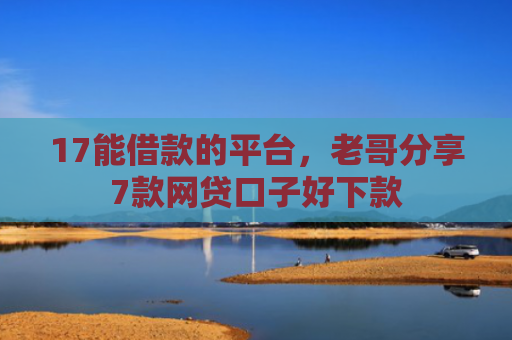17能借款的平台，老哥分享7款网贷口子好下款