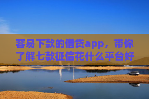 容易下款的借贷app，带你了解七款征信花什么平台好下款