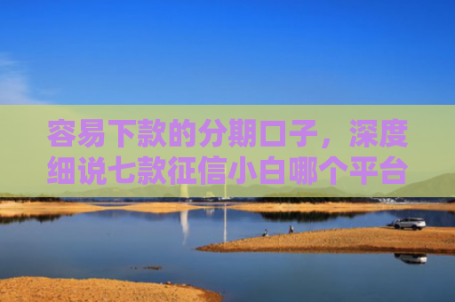 容易下款的分期口子，深度细说七款征信小白哪个平台好下款