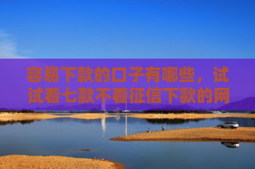 容易下款的口子有哪些，试试看七款不看征信下款的网贷平台