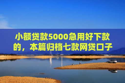 小额贷款5000急用好下款的，本篇归档七款网贷口子哪些下款快