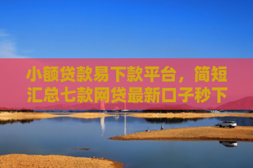小额贷款易下款平台，简短汇总七款网贷最新口子秒下款